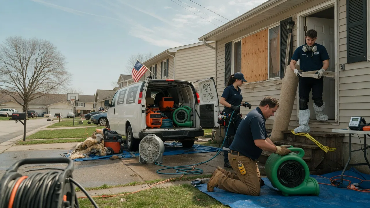 Water Damage Restoration in Dover, PA near me